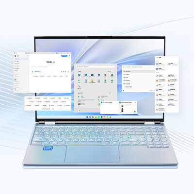 14inch IPS Display Business Laptop Thin Light Highperformance Gaming Notebook SSD Storage for Gaming Office Student Use