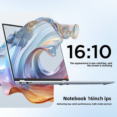Flagship 15.6inch IPS Ultrathin Laptop with SSD and Camera for Students Business Office Use Windows 11/10