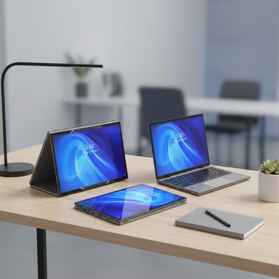 14 Inch Business YOGA Laptop Intel Quad Core 128GB 1TB SSD IPS Panel Win 11 OS English Keyboard Camera DDR4