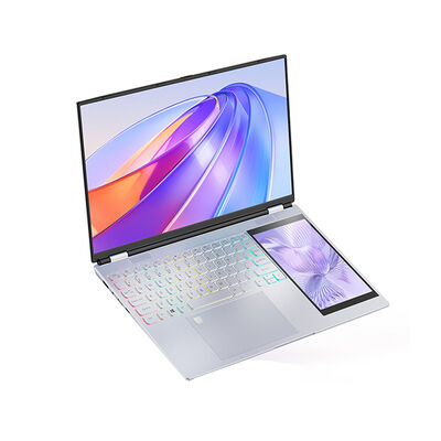Double Screen Laptop 156 LCD Screen  7 Touch Screen N150 32GB RAM  2TB SSD 7 Colors Backlit Keyboard Laptops