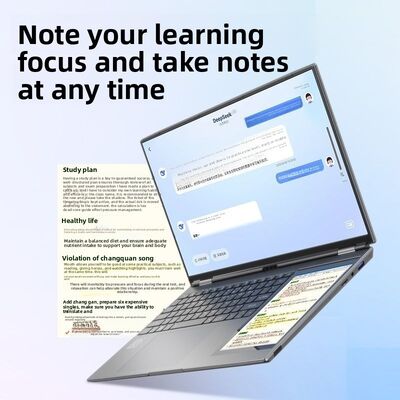 OEM Customizable NewAether 2026 15.6Inch 7Inch Touch Screen Student Laptop Intel Celeron QuadCore SSD DDR4 Win 10 11 English IPS