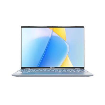 Aethe New 15.6inch Business Portable Laptop DDR4 7Color Backlit Keyboard Narrow Bezel Design 180 Foldable Fingerprint Unlock