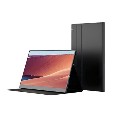 New Portable 14Inch LED Backlit Display 300cd/m Brightness 6ms Response Time for Switch PS5 Extended 1080P Computer