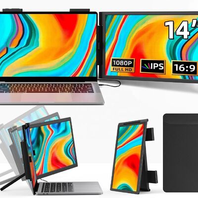 Customizable High Cost Performance 14Inch Laptop Expansion Display LED Backlit Factory Direct Supply