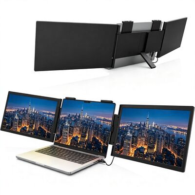 New Customizable 14Inch Dual Portable Display 6ms LED Backlit Factory Wholesale Supply for Trading