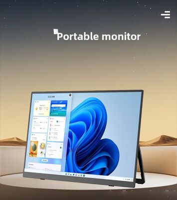 2026 New High Quality 23.8 Inch IPS LED Backlit Portable Monitor Detachable Stand Portable for Mobile Use