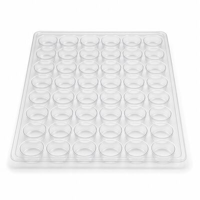 Custom Clear PET Blister Tray 6x8 Cell Matrix Packaging Recyclable Eco Friendly Design for Consumer