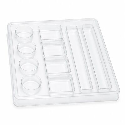 Customized PET Blister Tray  Eco Friendly Clear Plastic Inner Liner Custom Packaging Insert for Electronics  Hardware