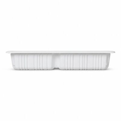 Disposable PET Fresh Food Tray Thickened Thermoformed Blister Box for Fruit Meat Vegetable Supermarket Pet Container for Food