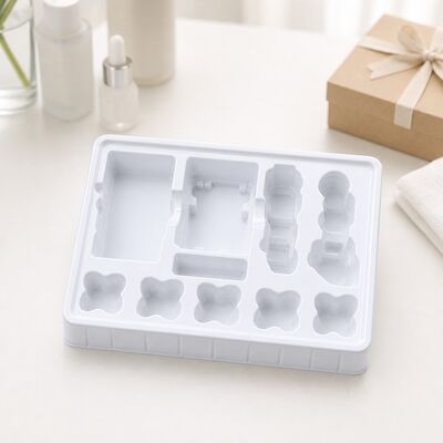Small Plastic Box Insert for Beauty Personal Care Products Blister Inner Tray Custom Cosmetics Packaging Manufacturer