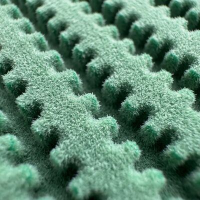 Custom Green Flocked Board for Electronic Components Packaging Protection Polystyrene Sheet Wholesale and Factory Use