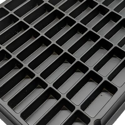 Anti Static PET Blister Tray for IC Chip Semiconductor Packaging Custom Thermoformed ESD Tray