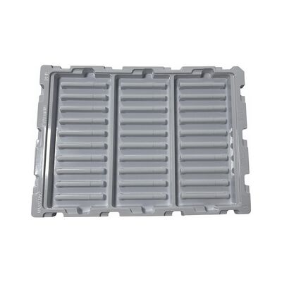 Custom Anti Static Turnover Tray for IC Chip Components Packaging Thermoformed ESD PET Blister Tray