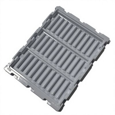 Custom Anti Static Turnover Tray for IC Chip Components Packaging Thermoformed ESD PET Blister Tray