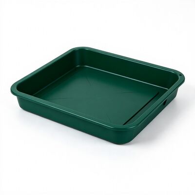 Fast Food Chain Plastic Serving Tray Anti Slip Surface Canteen Restaurant Catering Storage Tray Custom Color