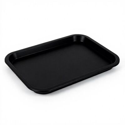 Impact Resistant Thick Plastic Catering Tray Rectangular Hotel Canteen Fast Food Shop Food Serving Tray