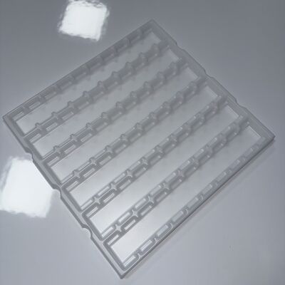 PP Tray Natural Color 1.2mm Thickness ESD Plastic Tray for Electronic Components Storage Customizable Jiangsu Origin Blister