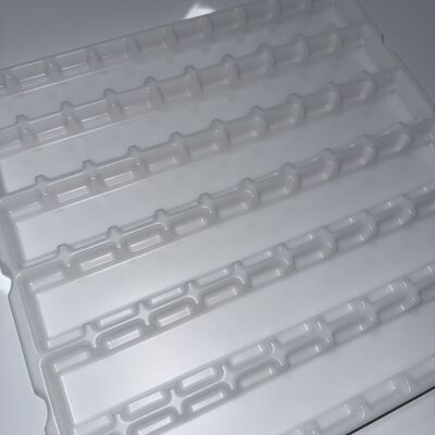 PP Tray Natural Color 1.2mm Thickness ESD Plastic Tray for Electronic Components Storage Customizable Jiangsu Origin Blister