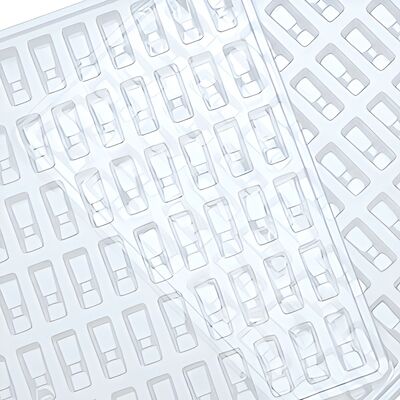 PET Thermoforming Blister Tray Custom Size for Electronic Components Packaging Wholesale Supplier Bulk Order Direct