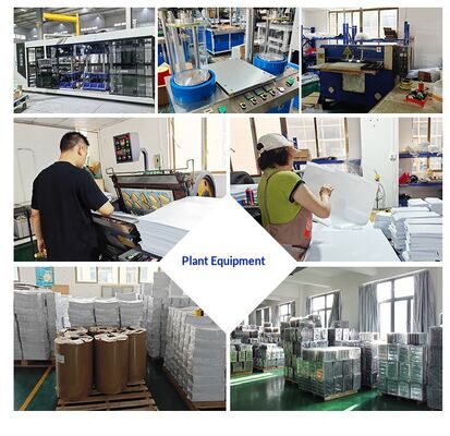 PET Transparent Anti-Static Rectangle Blister Tray Custom Conductive Plastic Vacuum Forming PCB Packaging Tray