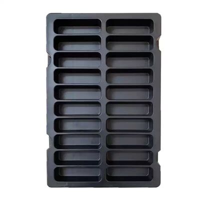Anti-Static ESD PP Tray Blister Tray for Electronic Products Custom Shape Packaging Conductive