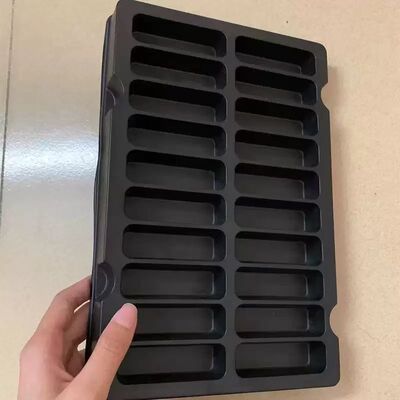 Anti-Static ESD PP Tray Blister Tray for Electronic Products Custom Shape Packaging Conductive