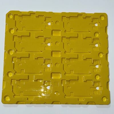 0.6mm Coated Clear PET Blister Tray Source Factory Custom Insert Tray for Precision Consumer Electronic Components Packaging ODM