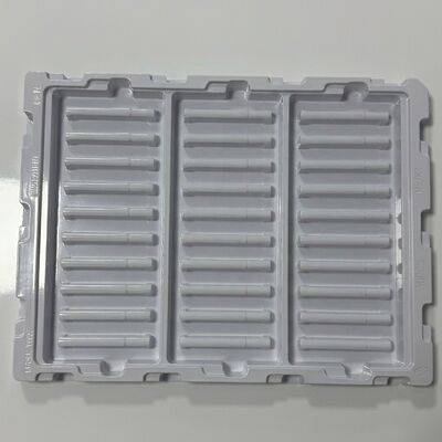 Opaque Yellow Anti Scratch PET Blister Insert Tray Factory Custom for Chip Mainboard Semiconductor Consumer Electronics
