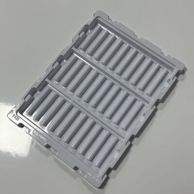 PET Tray 0.8mm Thickness Plastic Blister Tray for Electronic Components Custom Made Containers