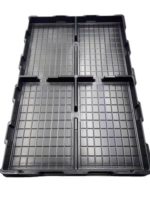 Custom Thermoformed Blister Insert Tray PET ABS PP PC Anti-Static Electronic Precision Parts Storage Customizable Embossed