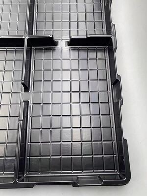 Custom Thermoformed Blister Insert Tray PET ABS PP PC Anti-Static Electronic Precision Parts Storage Customizable Embossed