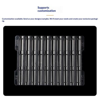 Custom PET Blister Tray for Automotive Electronics Components Packaging Anti Static Turnover Tote Factory Direct