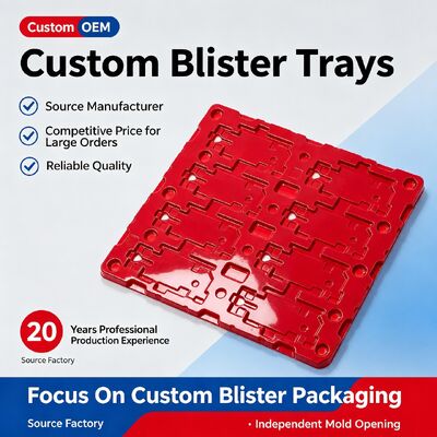 Factory Customized Anti-Static Environmental Protection PET Blister Tray for Automobiles Jiangsu Origin