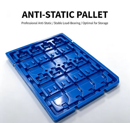 Black Anti-Static ABS Blister Tray for Auto Parts, Size Can Be Customized