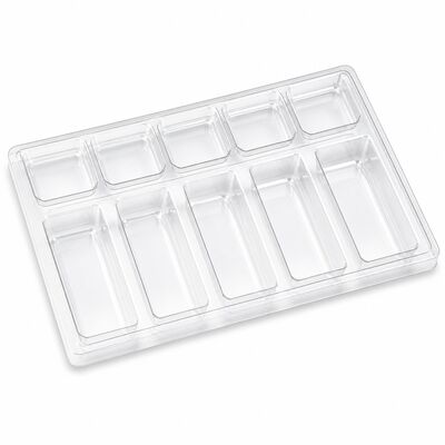 OEM ODM PET Blister Tray Made With Custom Mold Cavity Design Tailored for Hardware and Auto Parts Packaging Factory