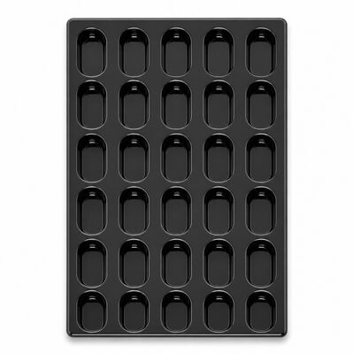 Black PET Blister Base Tray With PS Insert For Hardware Electronic Chip Packaging Custom Thermoformed Inne rboite plastique