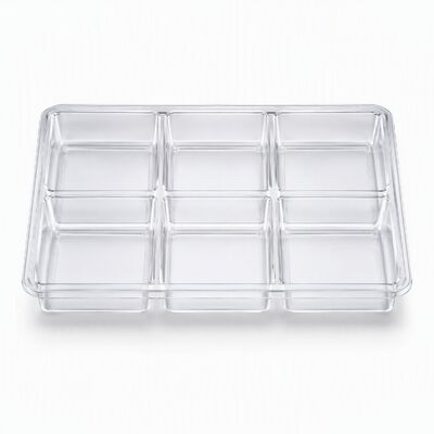 Transparent Recyclable PET Sheet Formed Tray for Hardware Goods Crystal Clear Display Packaging Vacuum Boite Transparente