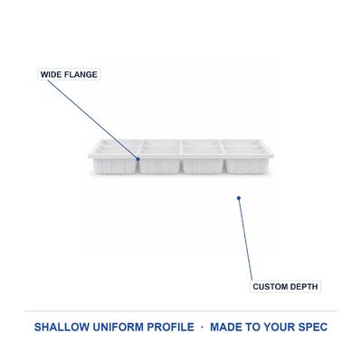 Custom Blister Inner Tray PET  Clear Clamshell Packaging Plastic Storage Box Low MOQ Supplier Packaging Boxes Plastic