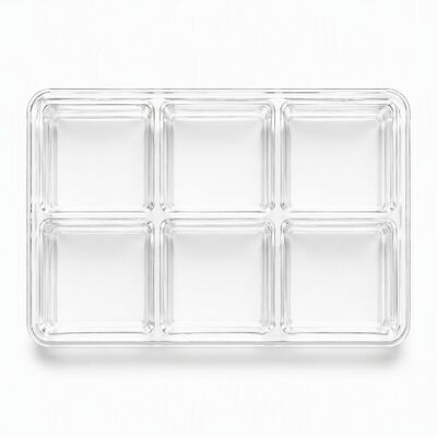 Transparent Recyclable PET Sheet Formed Tray for Hardware Goods Crystal Clear Display Packaging Vacuum Boite Transparente