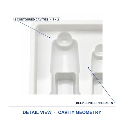 Transparent Plastic Gift Box for Hardware Tool Kit Blister Insert Tray Custom Thermoformed Packaging Manufacturer