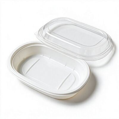 Shelf Merchandising Clear PET Food Blister Box Multi Divider Tray for Dessert Cut Fruit Protective Packaging