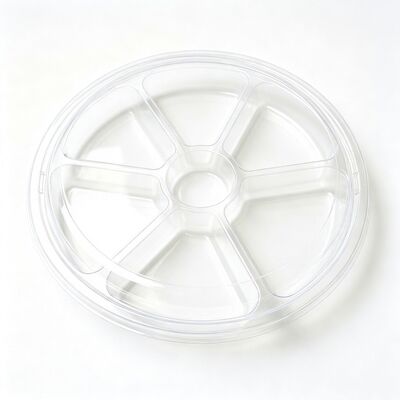 Custom Mold Size Clear Food Grade Blister Tray Multi Divider for Pastry Candy Food Packaging Container