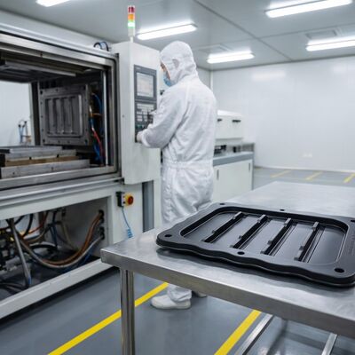 Factory Direct OEM Thermoformed Blister Tray PET/ABS/PP/PC Anti Static IC Tray Semiconductor SMT Electronic Components Packaging
