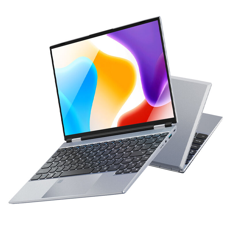 14Inch IPS Screen Intel N5095 Laptop 16G Ram 256G 512G 1T SSD 180 Opening Closing Gaming Laptop for US English