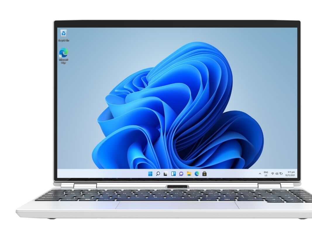 New 14-inch Business Laptop 360-Degree Flip Intel Celeron Quad-Core 512GB/1024GB/2TB SSD DDR4 IPS Display English US Windows 11