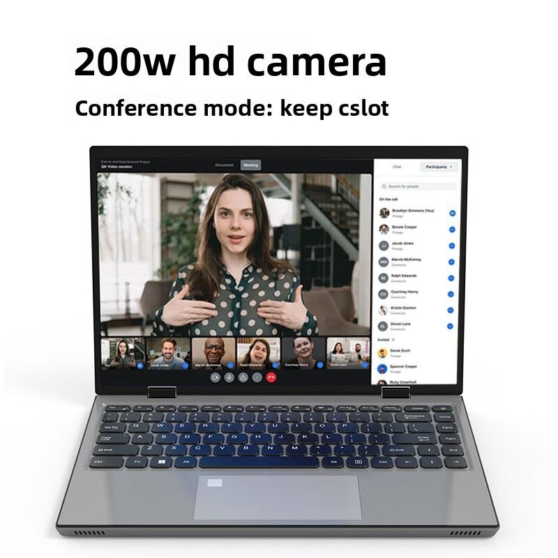 14Inch Touch Screen Yoga Intel N95 Aluminum 360 Transformer Laptop Guangdong Origin Plug Design