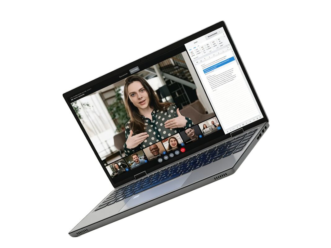 New 14Inch Touch Screen  Intel Celeron 360 Transformer Laptop with Camera ABS Body Windows 11 SSD Storage