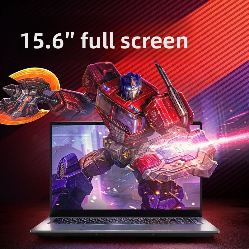 New 15.6inch AMD Ryzen 7 High Performance Gaming Laptop with Camera English Keyboard SSD Dual Fan Cooling