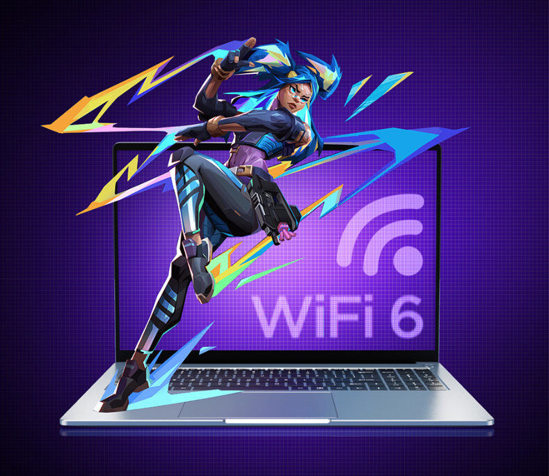 New Launch 16inch Business Gaming Laptop SSD Windows 11 Intel Processor Camera English Dual-band WiFi Ultralong Battery Life