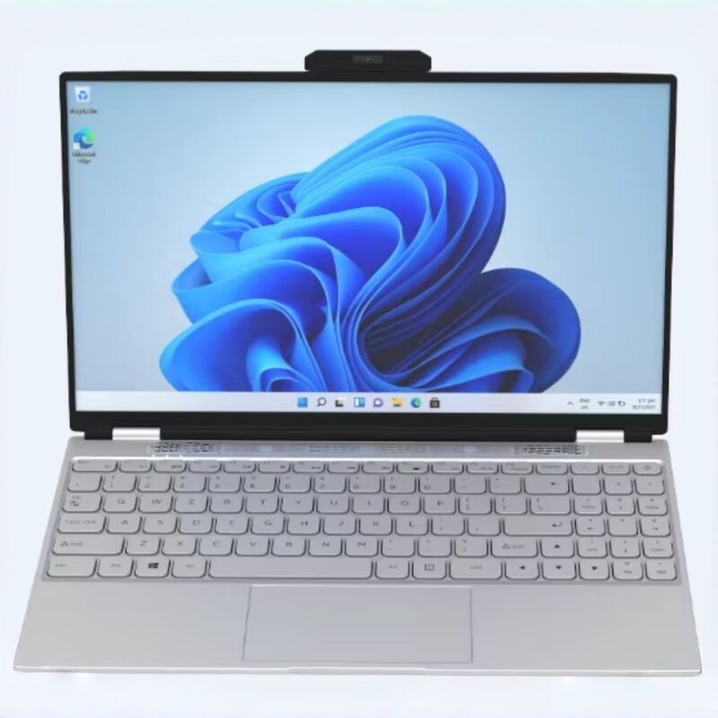 Manufacturer Hot Sell 15.6 Inch Notebook Computer with Intel Quad Core 16GB RAM 2TB SSD Fan Copper Tube Cooling for Office